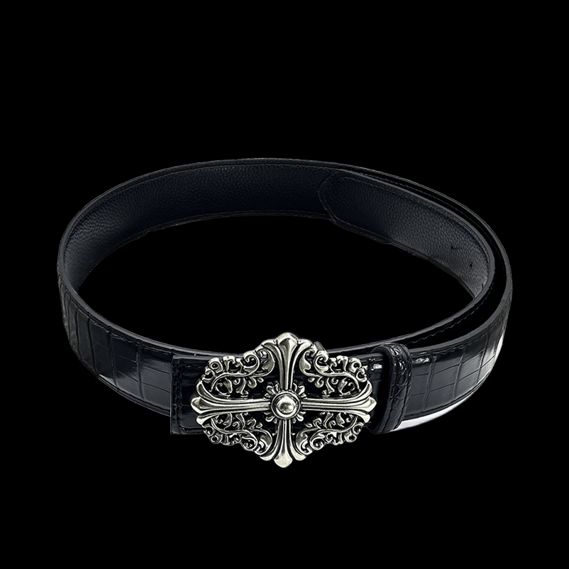 Chrome heart middle cross (FS)