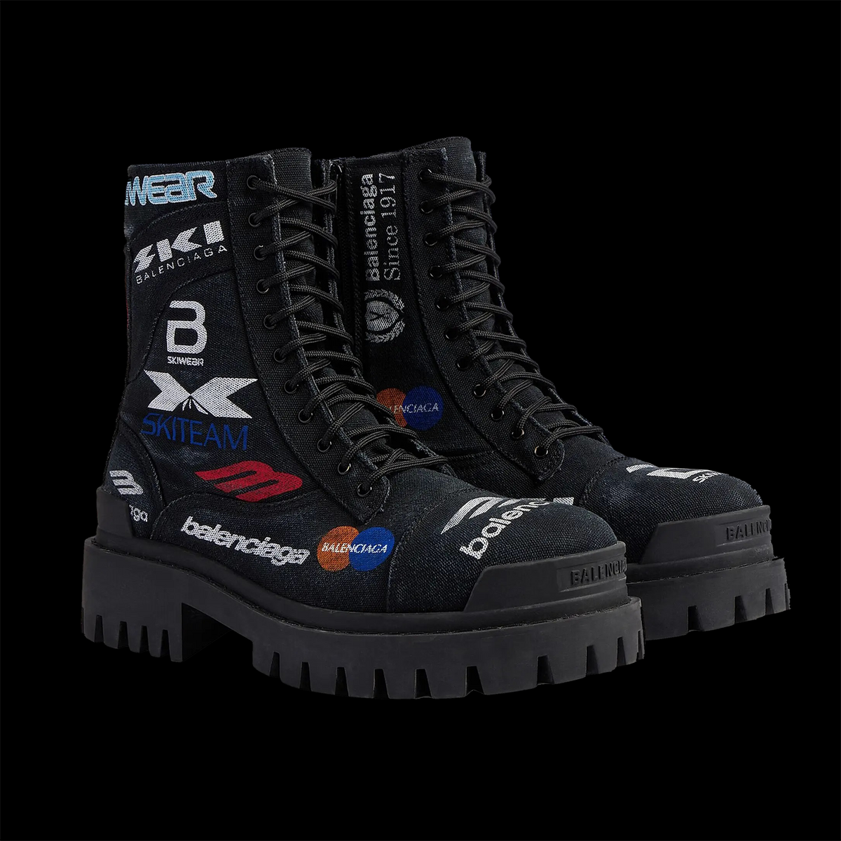Balenciaga stCombat Strike 20MM Boots