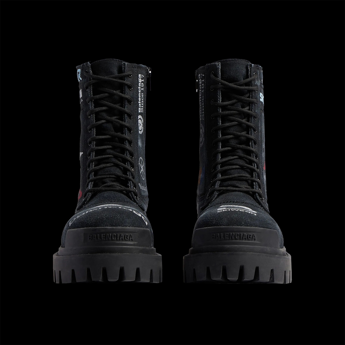 Balenciaga stCombat Strike 20MM Boots