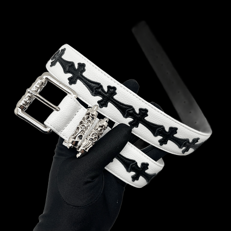 Original chrome heart white/black (FS)