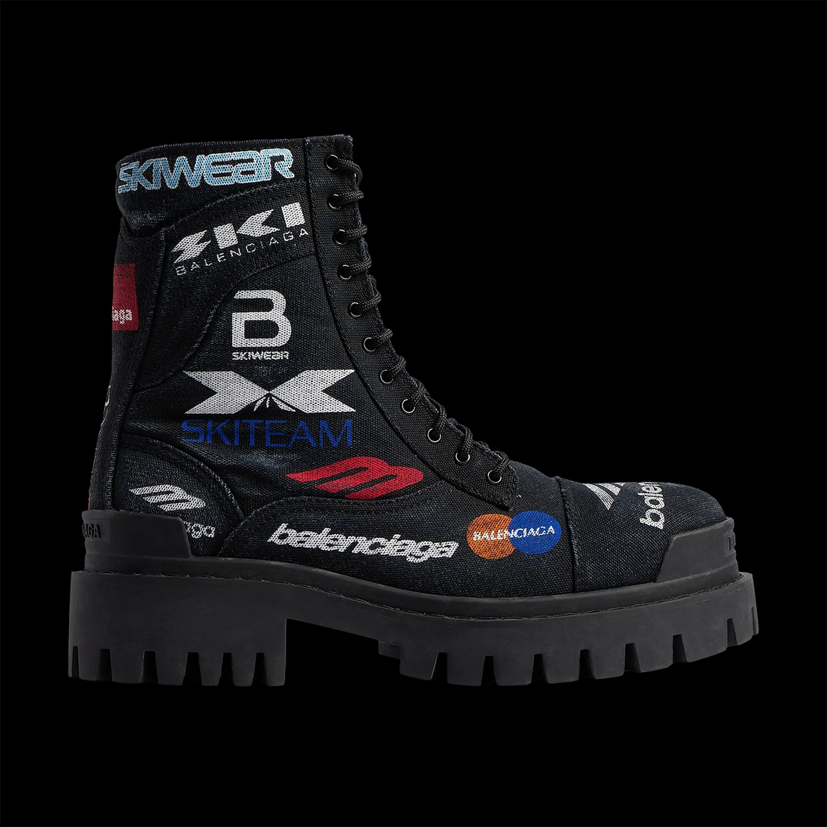 Balenciaga stCombat Strike 20MM Boots