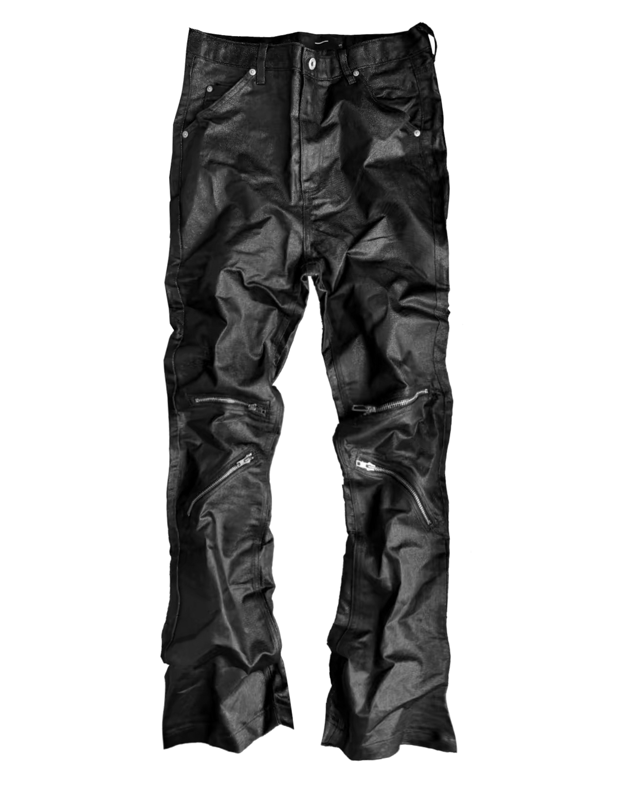 metal zippers jeans