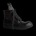 Rick Owens GeoBasket Oversized Eylet Black
