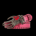 Heart belt / pink (FS)