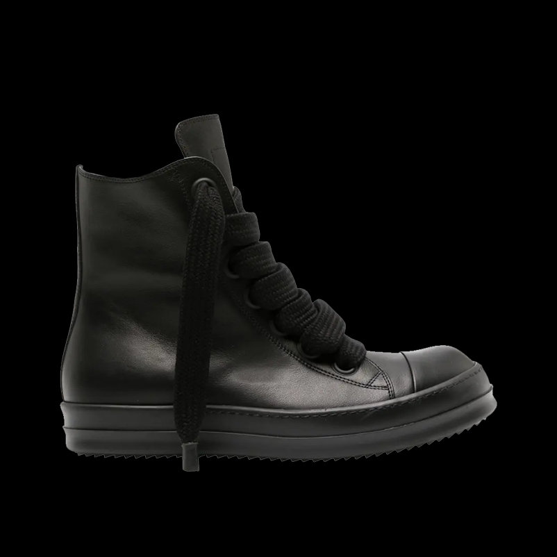 RICK OWENS BLACK HIGH TOP