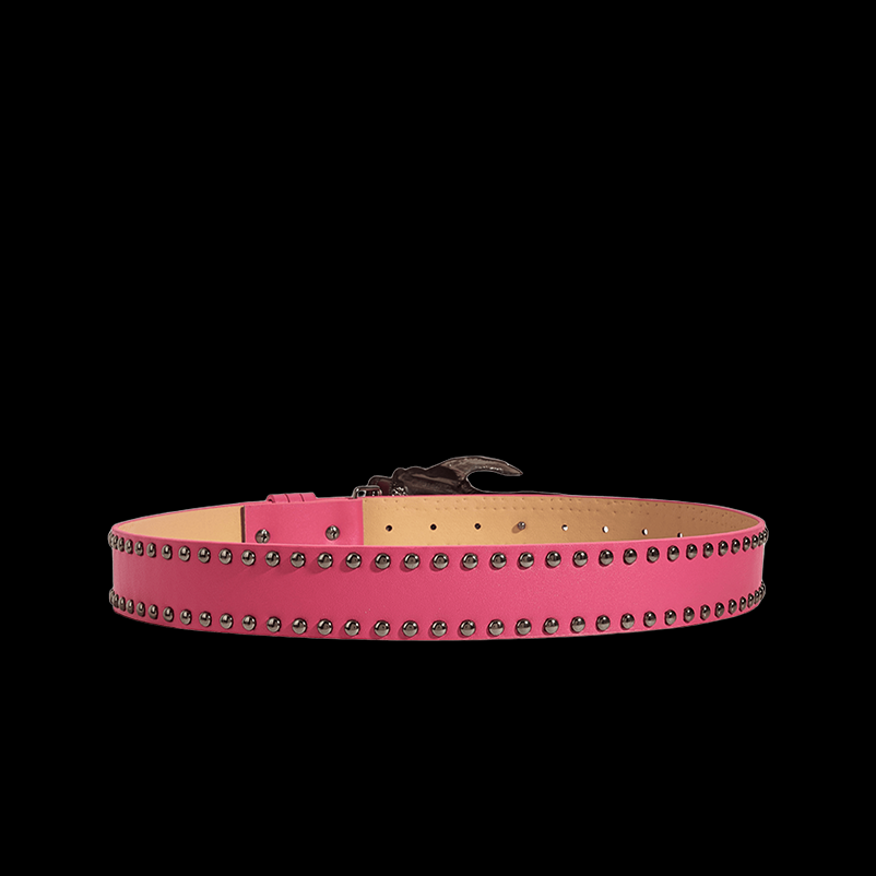 Heart belt / pink