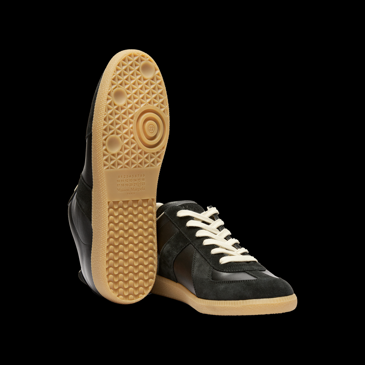 Maison Margiela Replica leather black