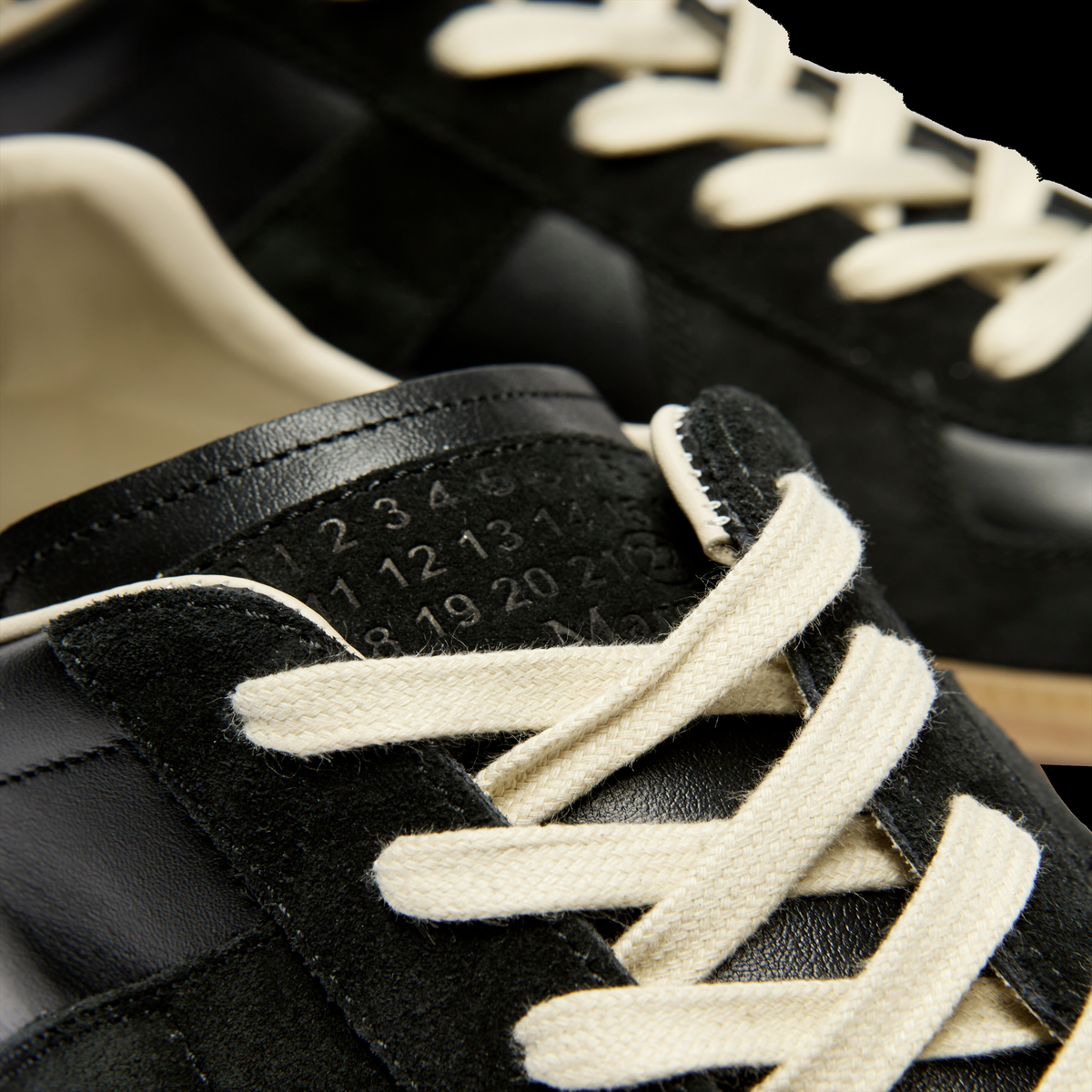 Maison Margiela Replica leather black